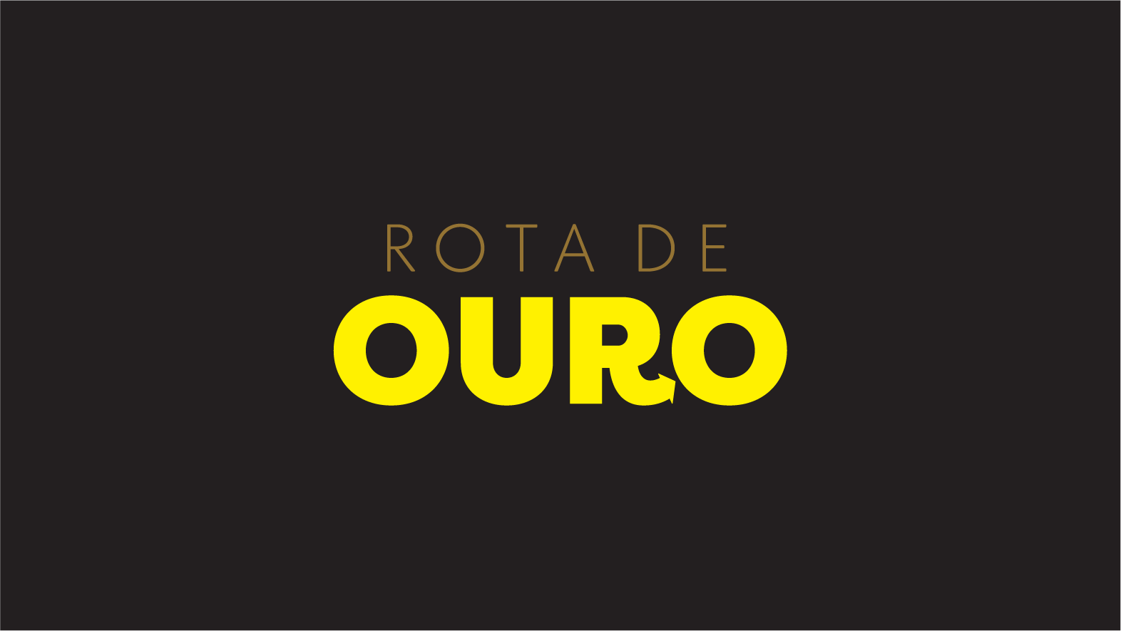 Globoplay Rota de Ouro / ID