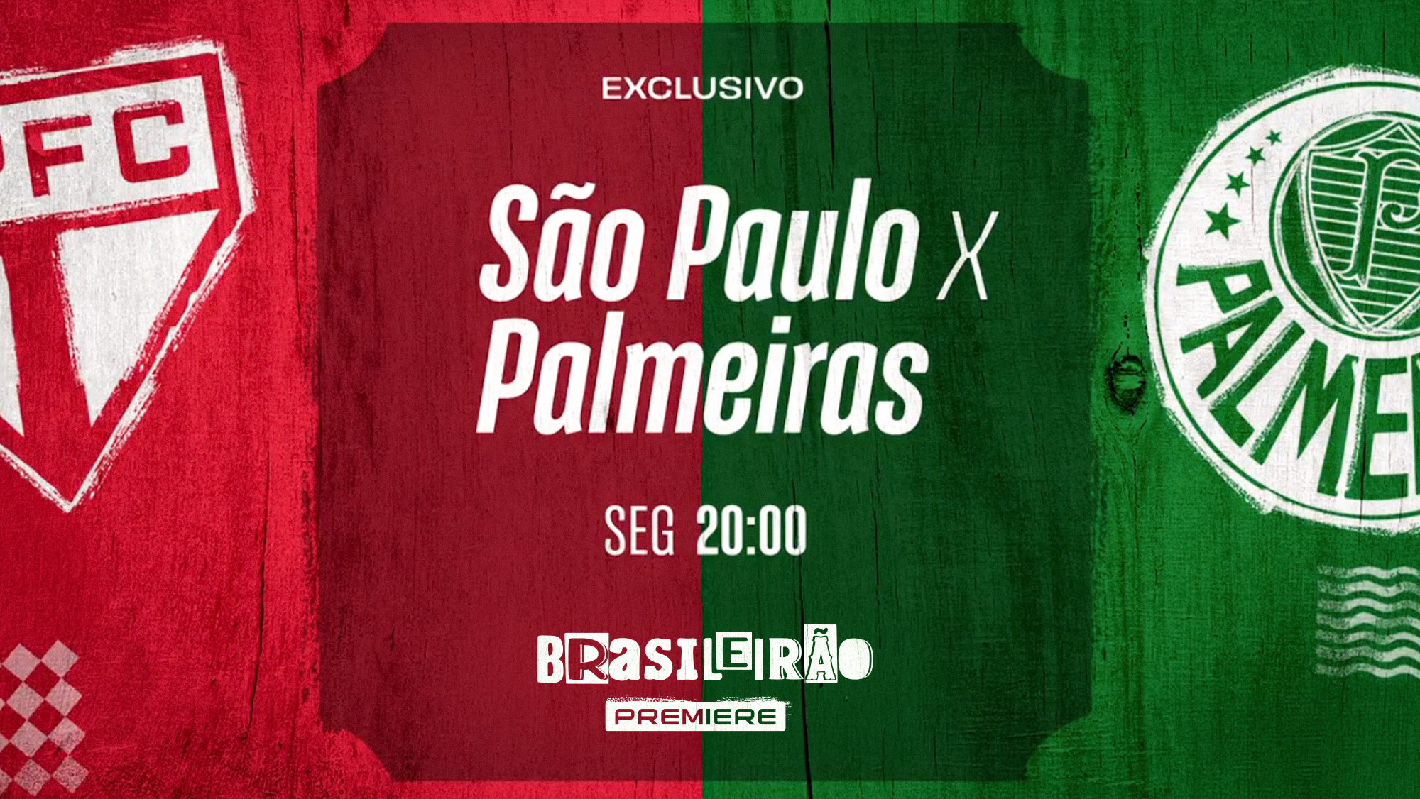Aplicação do sistema nas cores dos clubes: São Paulo x Palmeiras